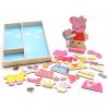 Tara Toy Peppa Pig Magnetic Wooden Dress Up Set