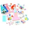 Tara Toy Princess Magnetic Wooden Dress Up – Pretend Play Set for Girls Ages 3+ with Wooden Doll, Mix-and-Match Outfits & Storage Box Great for Travel and Playdates(Princess)