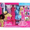 Tara Toys Barbie Be a Real Fashion Designer Classic Set DIY Doll Clothing Kit for Girls with Fabric, Ribbons, Stickers & Sketchbook Creative Fashion Toy for Ages 6+(BARBIE CLASSIC)