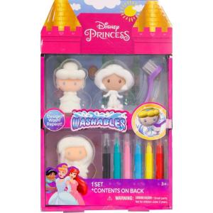 Tara Toys Gabby’s Dollhouse Washables Set Color and Wash Reusable Figures with Markers and Accessories Creative Art Toy for Kids Ages 3+, DreamWorks Gabby Official(Multi)