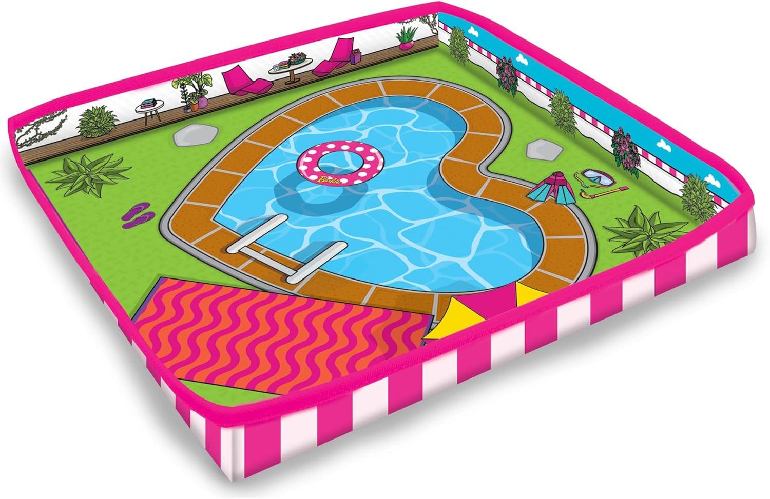 image:imageBarbie ZipBin 40 Doll Dream House Toy Box amp PlaymatEnglish