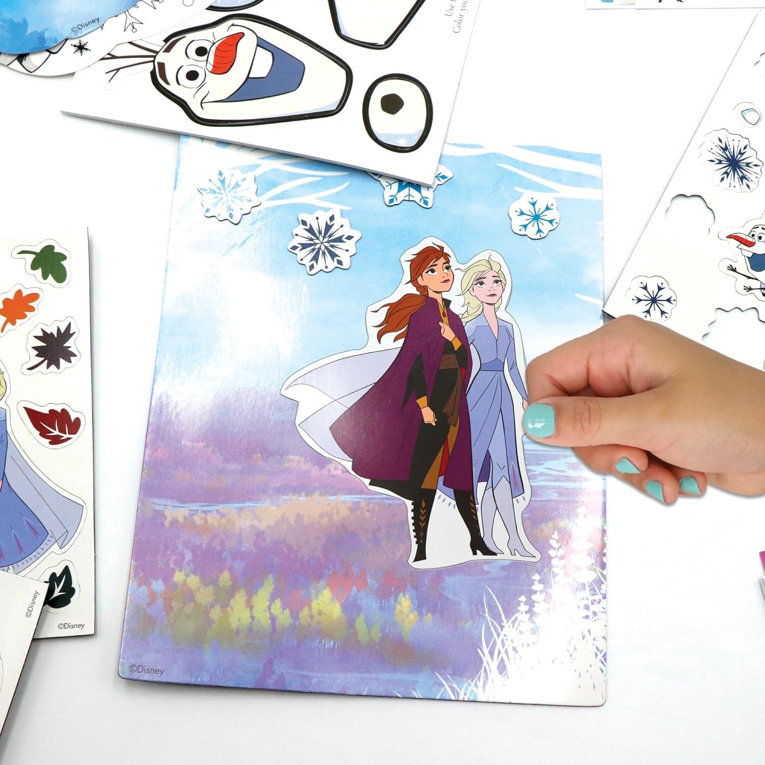image:imageDisney Frozen Activity Tote Ultimate Princess Adventure Bag with Coloring Books Stickers Crayons amp Games TravelFriendly Art Set for Girls Ages 3 Great Gift for Creative PlayFrozen