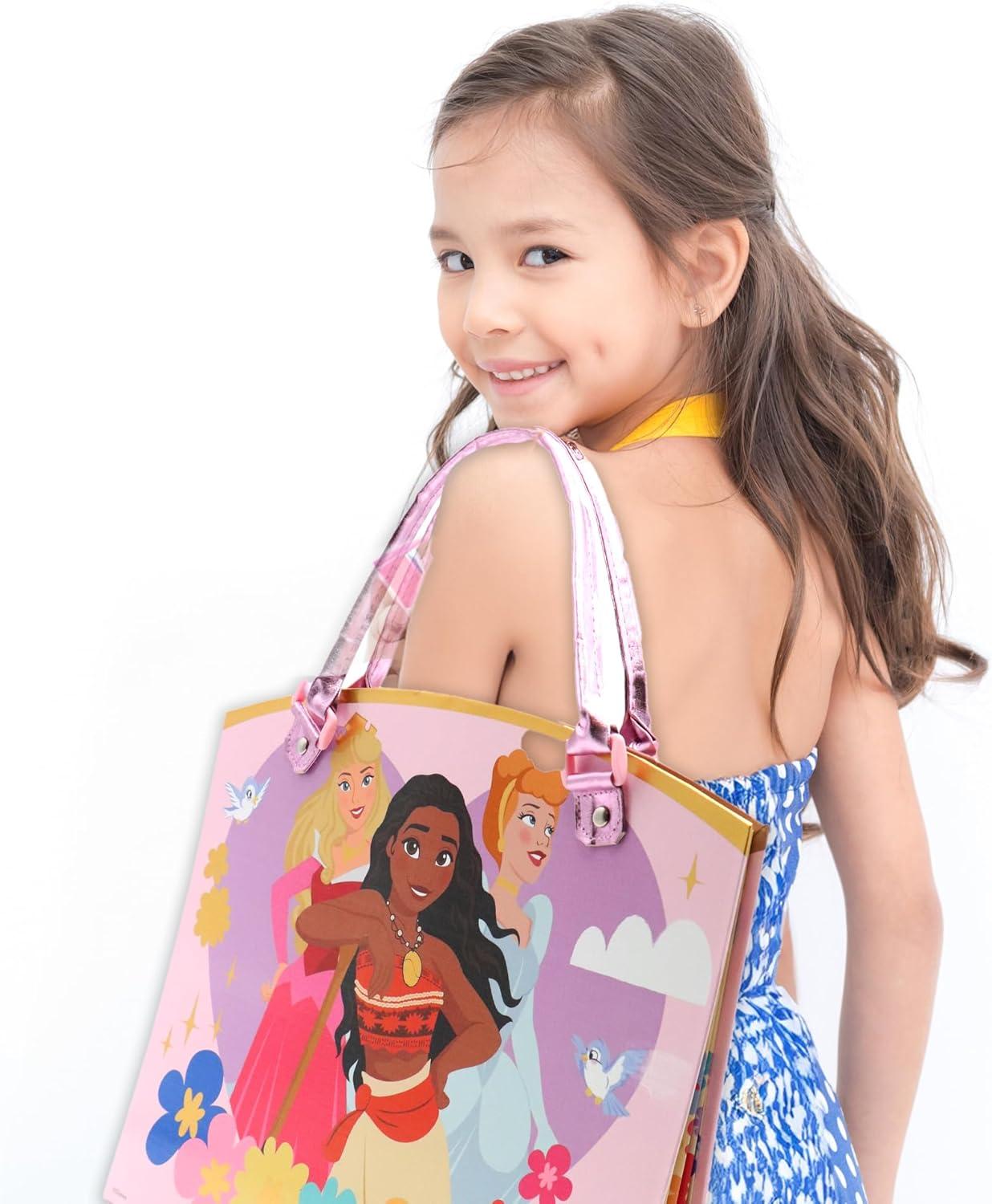 image:imageDisney Frozen Activity Tote Ultimate Princess Adventure Bag with Coloring Books Stickers Crayons amp Games TravelFriendly Art Set for Girls Ages 3 Great Gift for Creative PlayPrincess