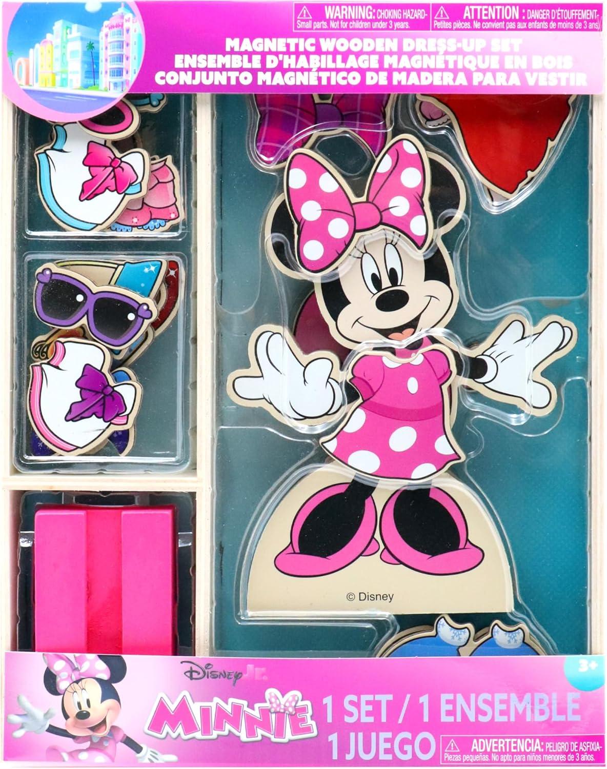 image:imageMinnie Mouse Magnetic Wooden Dress Up Set