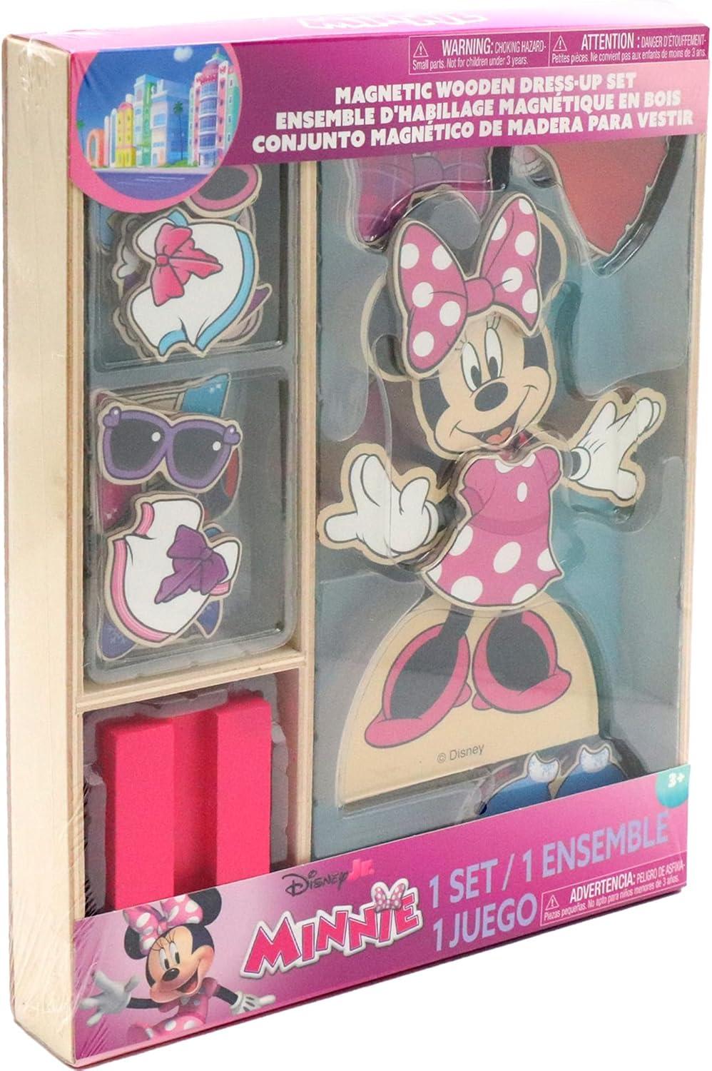 image:imageMinnie Mouse Magnetic Wooden Dress Up Set