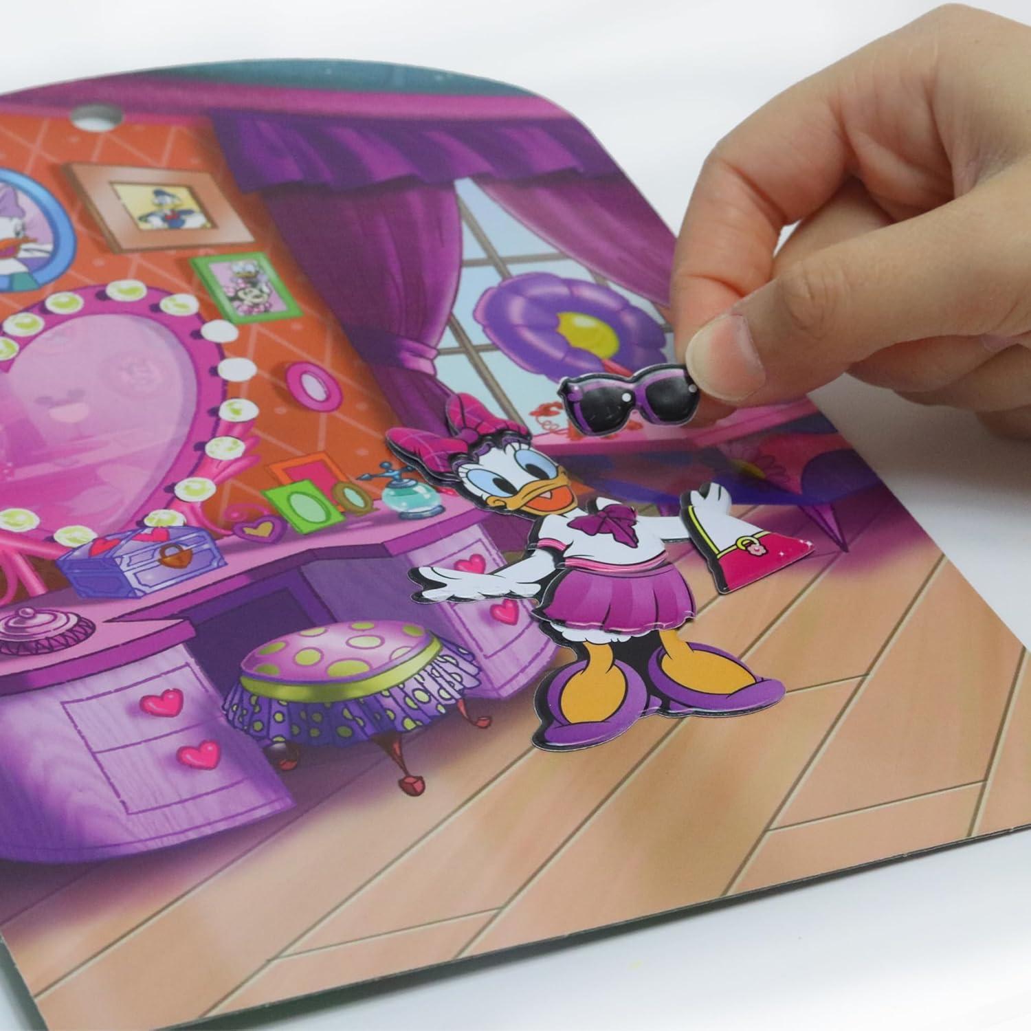 image:imageTara Toy Minnie Mouse Stick N Play 25ct Resuable Stickers Double Sided SceneMinnie