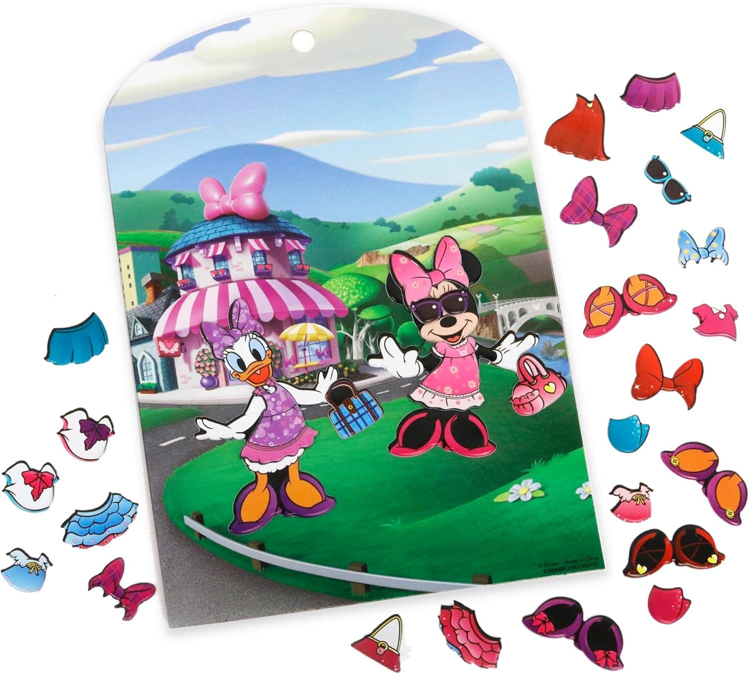image:imageTara Toy Minnie Mouse Stick N Play 25ct Resuable Stickers Double Sided SceneMinnie
