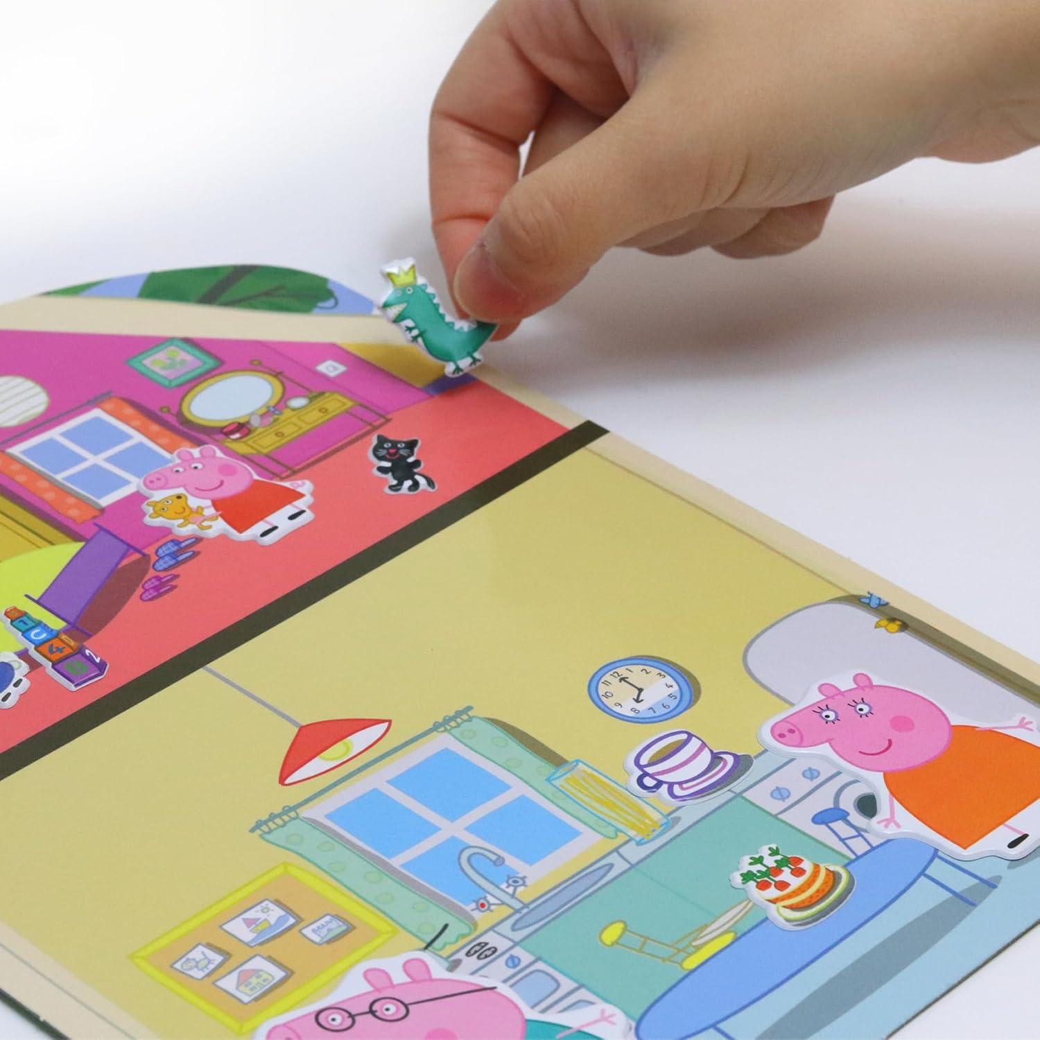 image:imageTara Toy Minnie Mouse Stick N Play 25ct Resuable Stickers Double Sided ScenePeppa