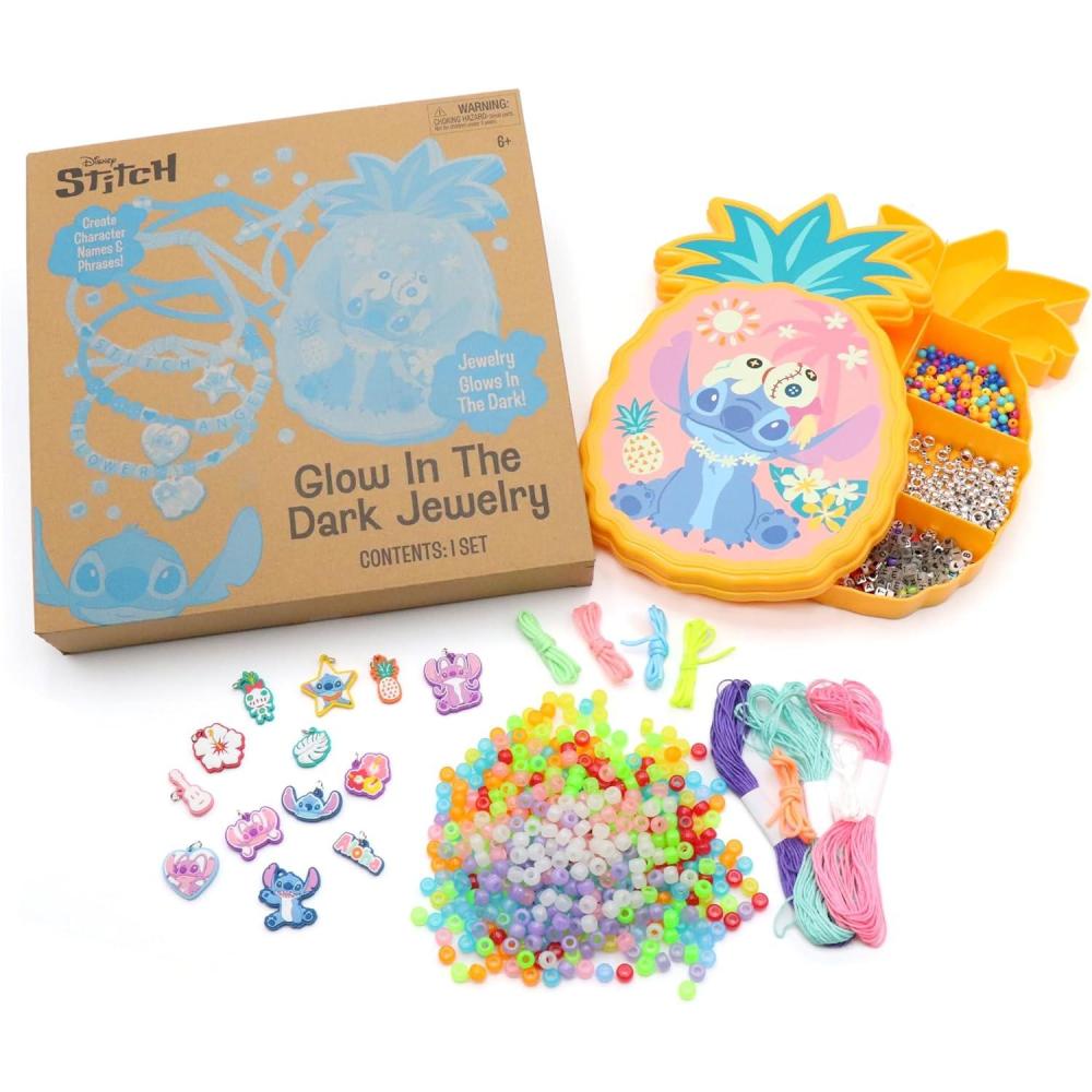 image:imageTara Toys Disney Stitch Glow in The Dark Jewelry Activity SetCasual