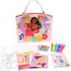 Disney Frozen Activity Tote – Ultimate Princess Adventure Bag with Coloring Books, Stickers, Crayons & Games – Travel-Friendly Art Set for Girls Ages 3+ – Great Gift for Creative Play(Princess)