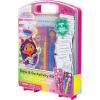 Disney Stitch Stow & Go Activity Kit – 17-Piece Travel Art Set with Coloring Sheets, Crayons, Stickers & Carrying Case – Preschool Creative Kit for Ages 3+(Gabby’s Dollhouse)