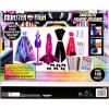 Monster High Fashion Designer Set DIY Doll Clothing Craft Kit for Kids with Stickers, Fabric, Sketchbook & Tools Creative Gift for Girls Ages 6+(MONSTER HIGH)