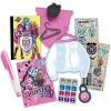Tara Toy Monster High: Design Activity Locker – Doodle & Decorate, Lavender Coffin-Shaped Storage Case w/Lock, Mini Stationary Supplies & Notebook, Kids 3+