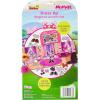 Tara Toys Disney Minnie Mouse Magnetic Dress Up – Wooden Doll Toy with Mix & Match Outfits & Storage Box – Pretend Play Set for Girls Ages 3(Minnie)