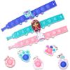 Tara Toys Gabby’s Dollhouse Pop-Eeze Bracelet Activity Set Snap Bead Jewelry Kit for Kids with Charms & Carry Case DIY Craft Gift for Girls Ages 3+ Inspired by DreamWorks Gabby