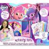 Disney Frozen Activity Tote – Ultimate Princess Adventure Bag with Coloring Books, Stickers, Crayons & Games – Travel-Friendly Art Set for Girls Ages 3+ – Great Gift for Creative Play(MLP)