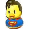 Just Play Superhero Man Rubber Duck Bath Toy, 3 inches