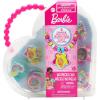 Tara Toys Barbie Necklace Activity Set – 160-Piece DIY Jewelry & Bead Kit with 5 Silicone Necklaces, 150+ Beads & Character Charms, Creative Craft Toy for Kids Ages 3+