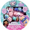 Tara Toys Gabby’s Dollhouse Pop-Eeze Bracelet Activity Set Snap Bead Jewelry Kit for Kids with Charms & Carry Case DIY Craft Gift for Girls Ages 3+ Inspired by DreamWorks Gabby
