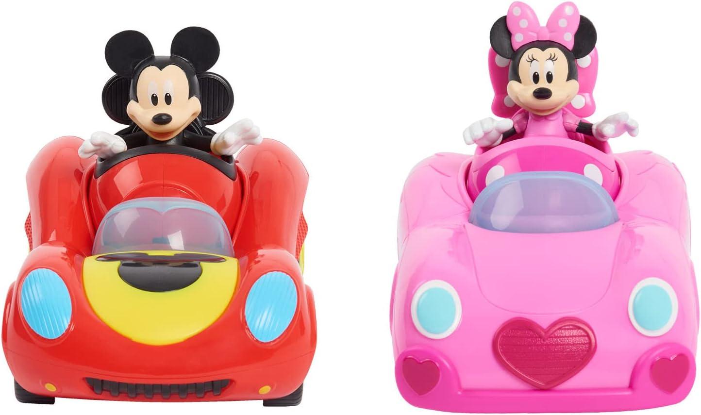 image:imageDisney Junior Mickey Mouse Funhouse Transforming Vehicle Mickey Mouse Red Toy Car Preschool Kids Toys for Ages 3 Up by Just Play