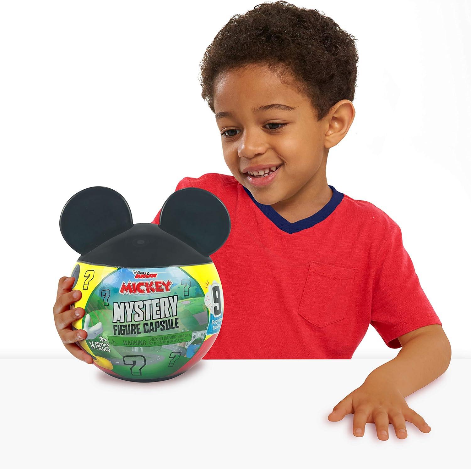 image:imageDisney Junior Mickey Mouse Mystery Figure Capsule 9 Pieces Inside Officially Licensed Kids Toys for Ages 3 Up by Just Play