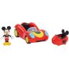 Disney Junior Mickey Mouse Funhouse Transforming Vehicle, Mickey Mouse, Red Toy Car, Preschool, Kids Toys for Ages 3 Up by Just Play