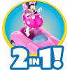 Disney Junior Mickey Mouse Funhouse Transforming Vehicle, Minnie Mouse, Pink Toy Car, Preschool, Kids Toys for Ages 3 Up by Just Play