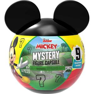 Disney Junior Mickey Mouse Mystery Figure Capsule, 9 Pieces Inside, Officially Licensed Kids Toys for Ages 3 Up by Just Play