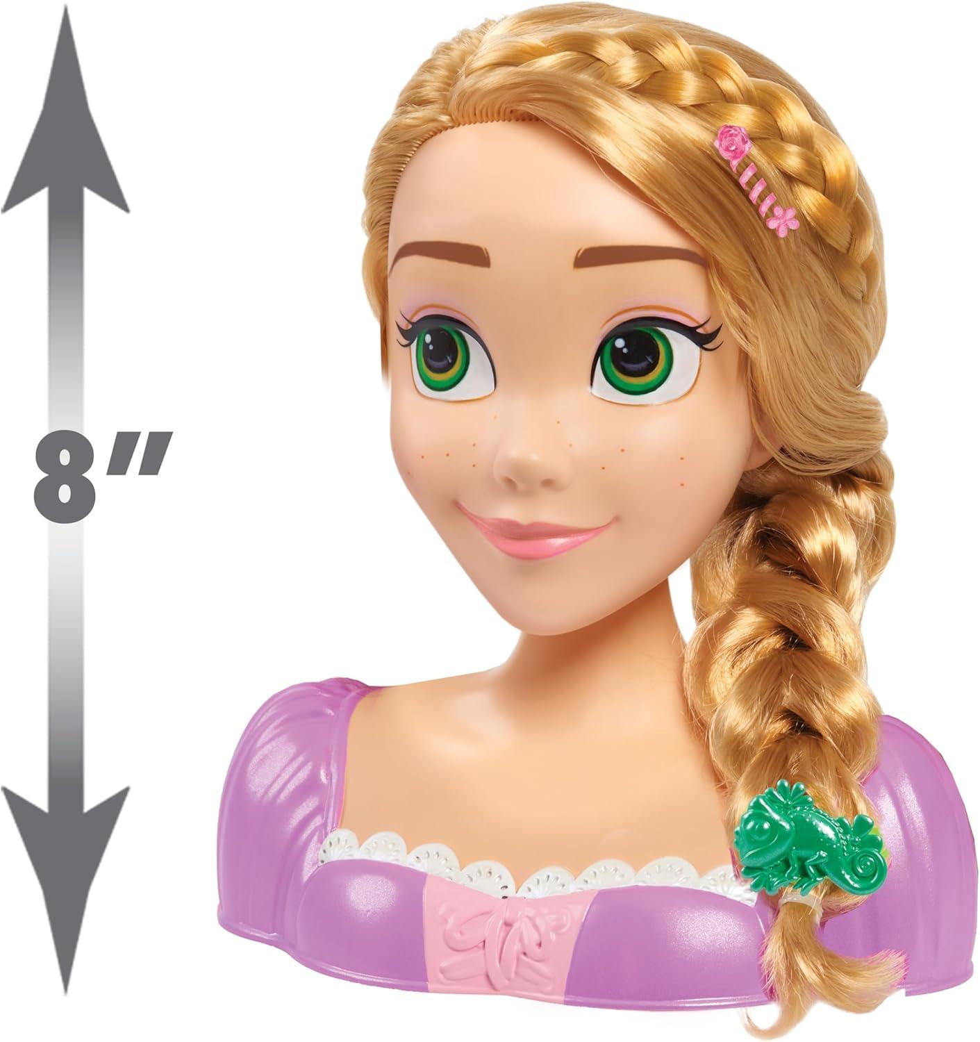 image:imageDisney Princess Rapunzel Styling Head 14pieces Pretend Play Kids Toys for Ages 3 Up by Just Play