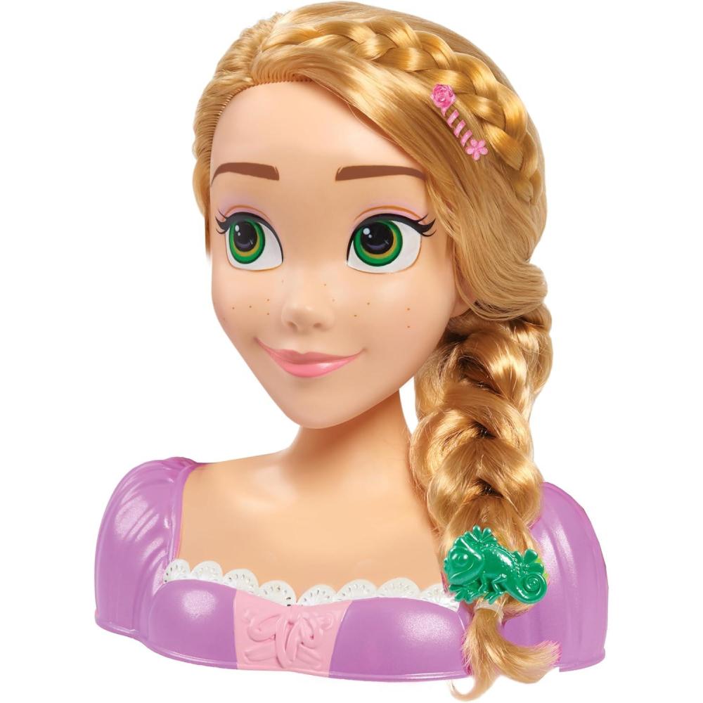 image:imageDisney Princess Rapunzel Styling Head 14pieces Pretend Play Kids Toys for Ages 3 Up by Just Play