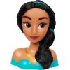Disney Princess Jasmine Styling Head with Accessories, 14-pieces, Black Hair and Brown Eyes, Kids Toys for Ages 3 Up by Just Play