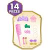 Disney Princess Rapunzel Styling Head, 14-pieces, Pretend Play, Kids Toys for Ages 3 Up by Just Play
