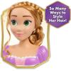 Disney Princess Rapunzel Styling Head, 14-pieces, Pretend Play, Kids Toys for Ages 3 Up by Just Play