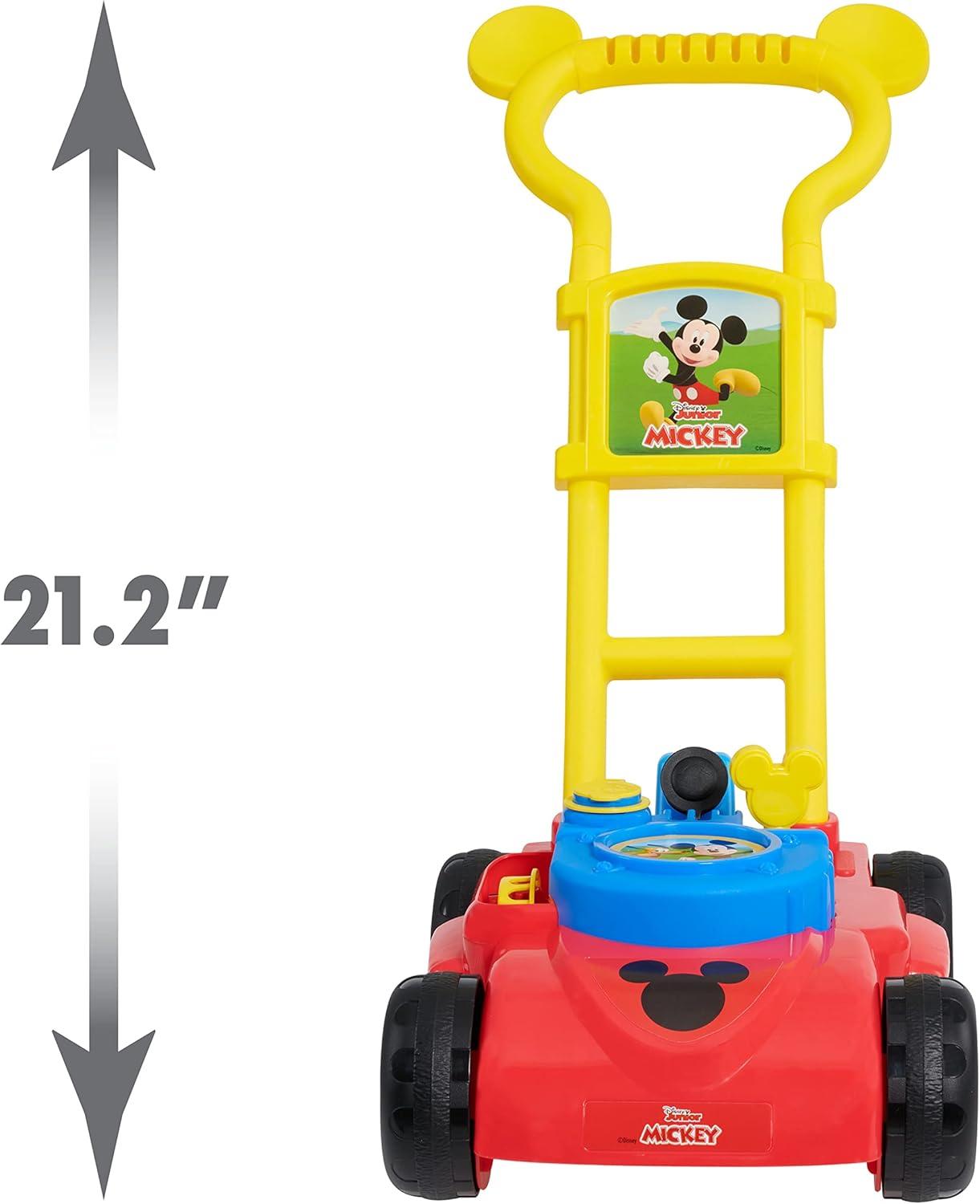 image:imageDisney Junior Mickey Mouse Bubble Mower Pretend Play and Outdoor Kids Toys for Ages 3 Up Amazon Exclusive by Just Play