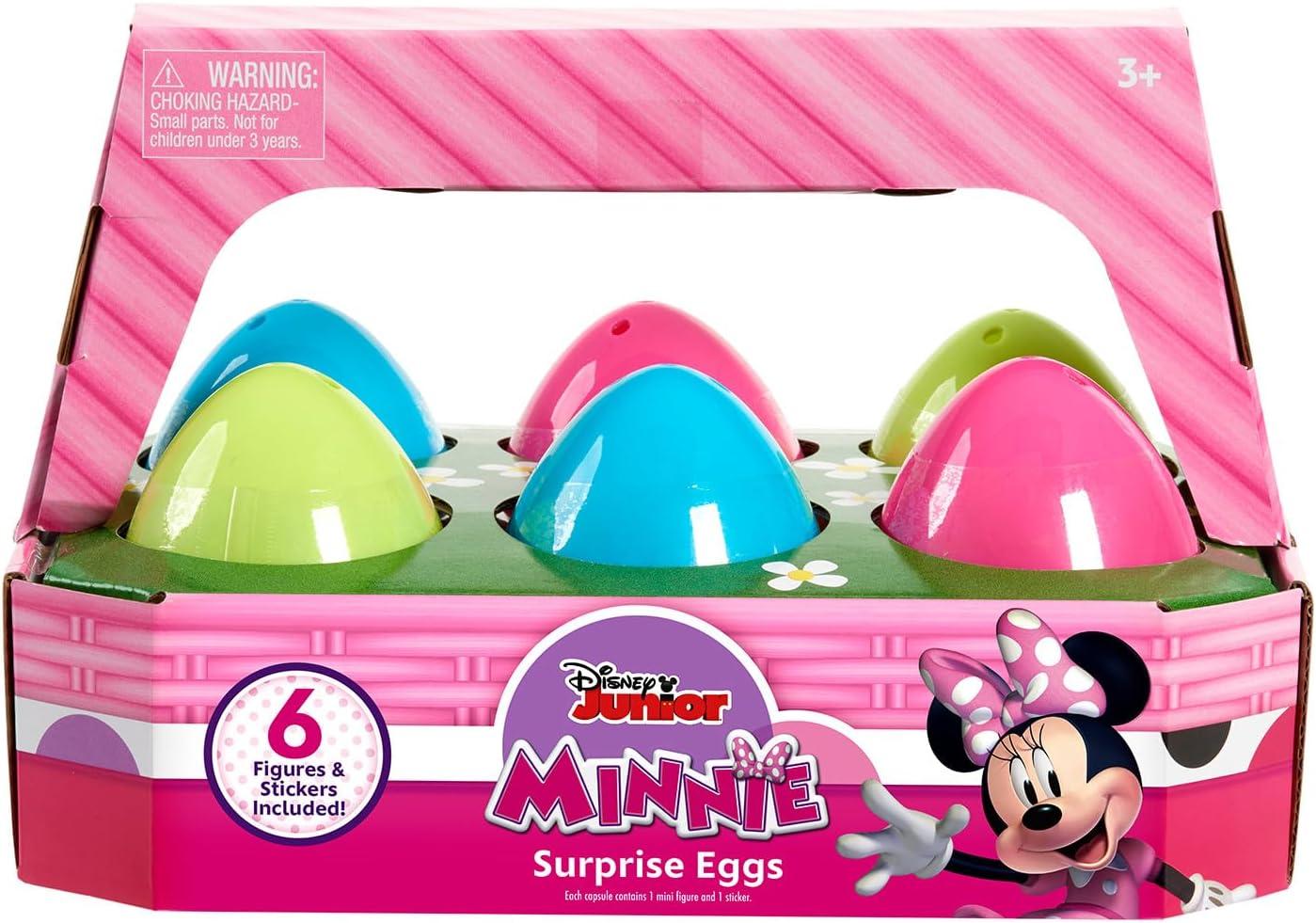 image:imageDisney Mickey Mouse Surprise Eggs Figures in Easter Egg Capsule Easter Basket Stuffers and Egg HuntsMinnie