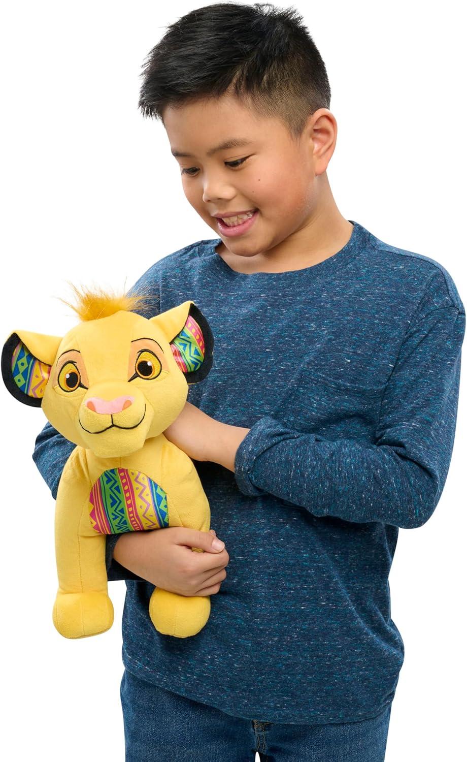 image:imageDisney The Lion King 30th Anniversary Simba Large Plush Stuffed Animal 12inch Plushie Lion Kids Toys for Ages 2 Up by Just Play