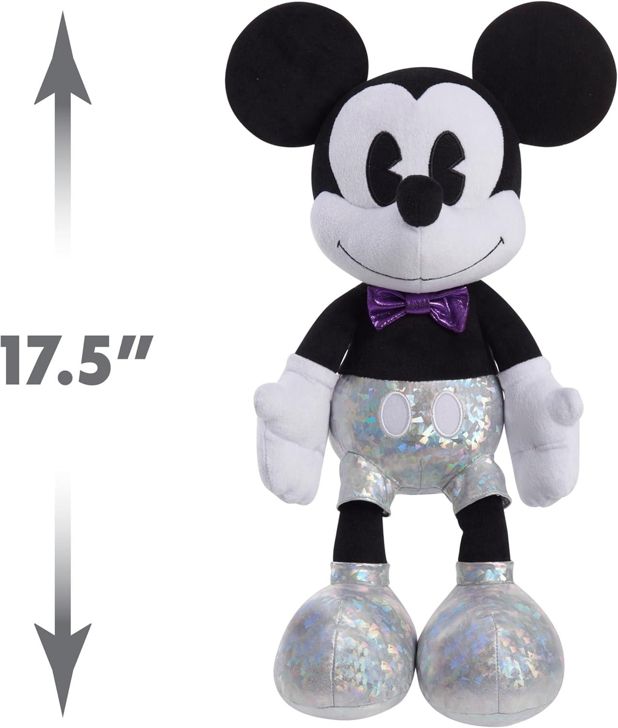 image:imageDisney100 Years of Wonder Mickey Mouse Large Plush Stuffed Animal Kids Toys for Ages 2 Up by Just PlayLarge