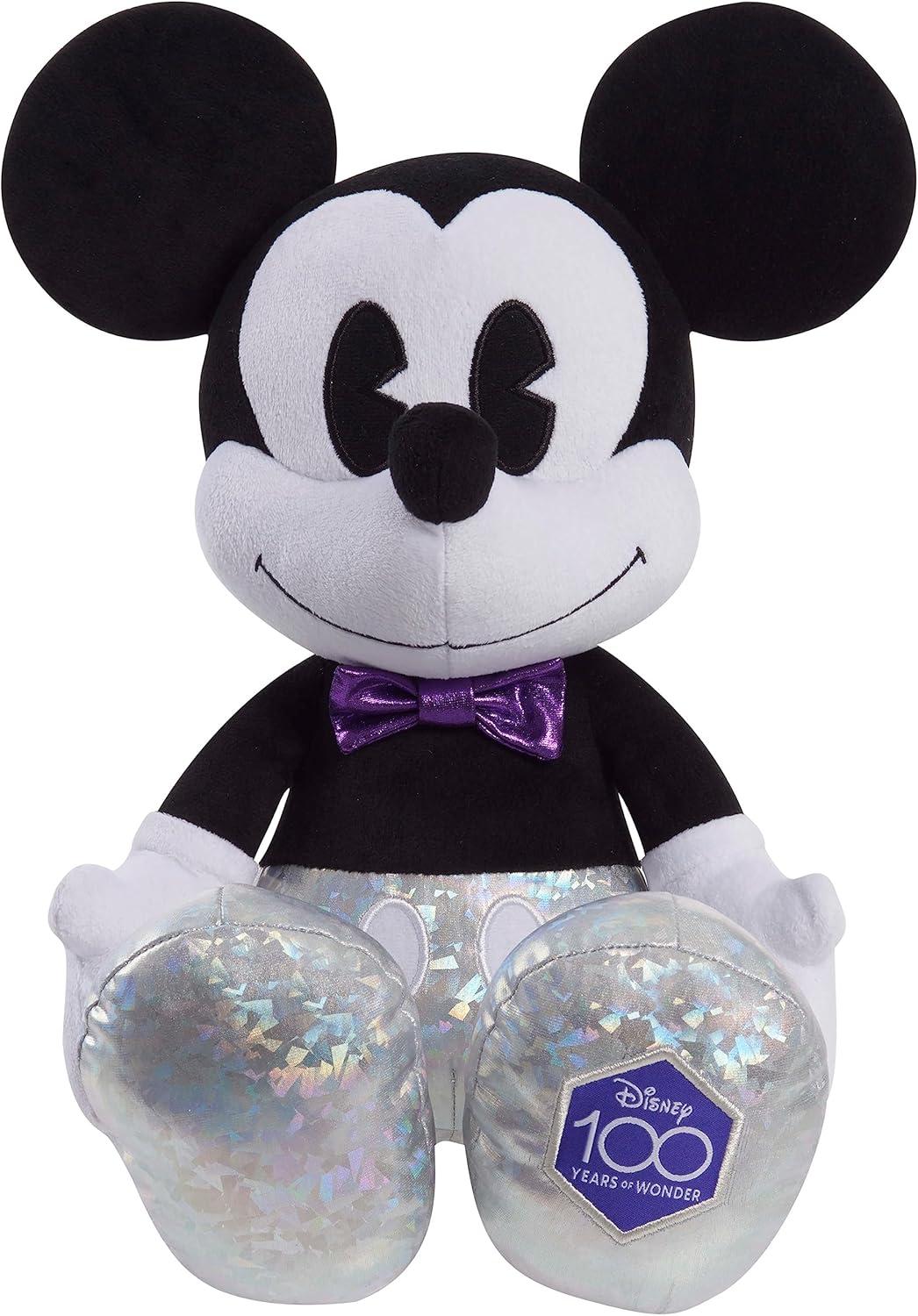 image:imageDisney100 Years of Wonder Mickey Mouse Large Plush Stuffed Animal Kids Toys for Ages 2 Up by Just PlayLarge