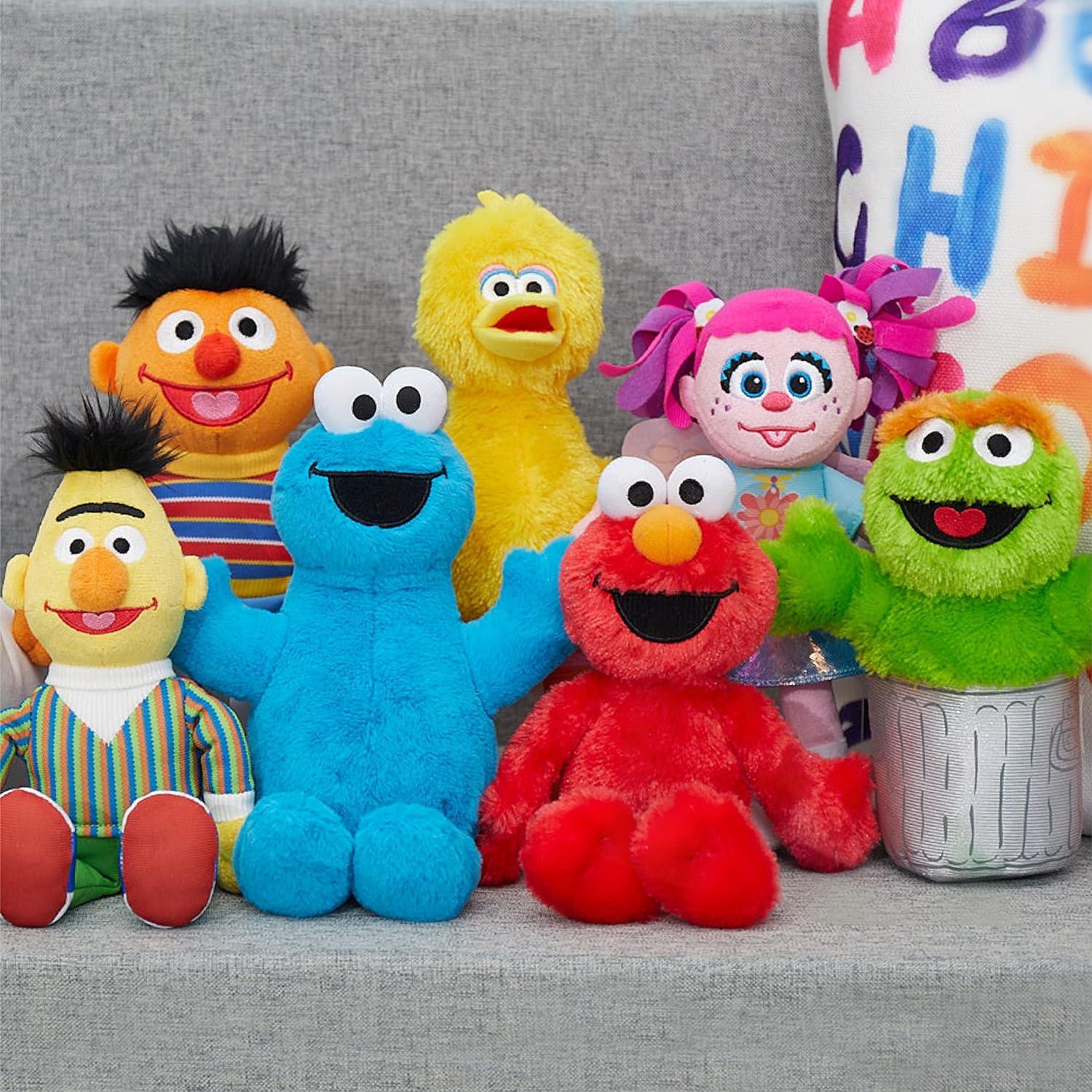 image:imageSesame Street Friends Bert and Ernie 8inch 2Piece Sustainable Plush Stuffed Animals Set