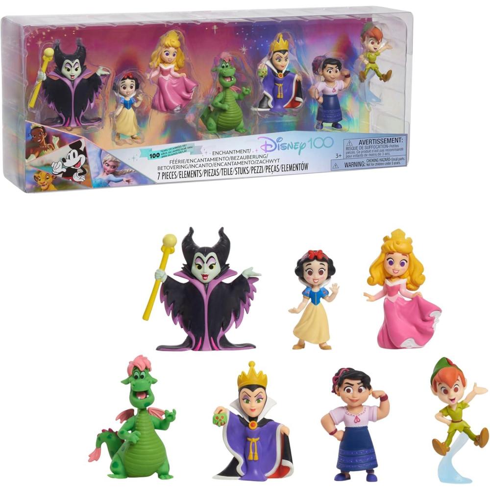 image:imageDisney100 Years of Spirited Adventures Limited Edition 9piece Figure Set Kids Toys for Ages 3 Up by Just PlayEnchantment