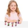Disney Junior Minnie Mouse 3-inch Collectible Figure Set, 5 Piece Set, Kids Toys for Ages 3 Up by Just Play