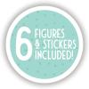 Disney Mickey Mouse Surprise Eggs, Figures in Easter Egg Capsule, Easter Basket Stuffers and Egg Hunts(Stitch)