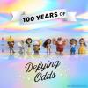 Disney100 Years of Spirited Adventures, Limited Edition 9-piece Figure Set, Kids Toys for Ages 3 Up by Just Play(Defying Odds)