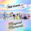 Disney100 Years of Spirited Adventures, Limited Edition 9-piece Figure Set, Kids Toys for Ages 3 Up by Just Play(Magical Moments)