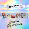 Disney100 Years of Spirited Adventures, Limited Edition 9-piece Figure Set, Kids Toys for Ages 3 Up by Just Play(Spirited Adventures)
