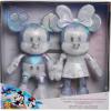 Disney100 Years of Wonder Mickey Mouse & Minnie Mouse Collector Set Plush Stuffed Animals, Kids Toys for Ages 2 Up by Just Play(Medium)