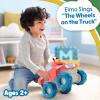 Sesame Street Giggle N Go Monster Truck Toy Vehicle, Pops Wheelies, Sings, and Has Phrases, Kids Toys for Ages 2 Up, Amazon Exclusive by Just Play