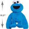 Sesame Street Monster Hugs Cookie Monster Weighted Sensory Plushie, Blue, Kids Toys for Ages 18 Month, Amazon Exclusive by Just Play