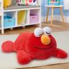 Sesame Street Sleepy Friends 22-inch Elmo Soft and Squishy Plush with Embroidered Details, Red Monster, Kids Toys for Ages 0+ by Just Play