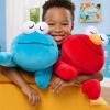 Sesame Street Sleepy Friends 22-inch Elmo Soft and Squishy Plush with Embroidered Details, Red Monster, Kids Toys for Ages 0+ by Just Play